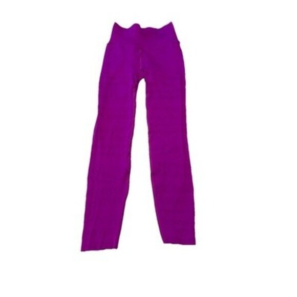 Fabletics Sculptknit Seamless Zebra Cut Workout Custom Length Leggings Xsmall Pk - Picture 3 of 7